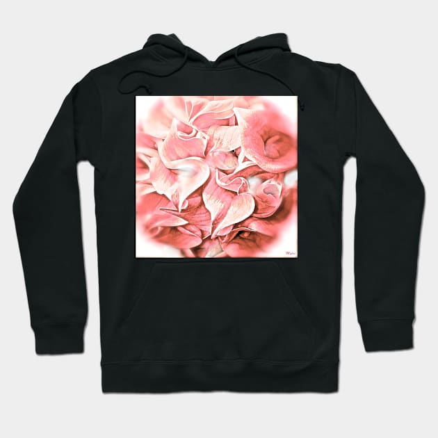 Calla Lily Pink Impression Hoodie by Overthetopsm